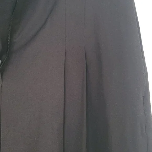 NWT Abercrombie & Fitch Black Pleated Trouser Pants Women's - Picture 5 of 8